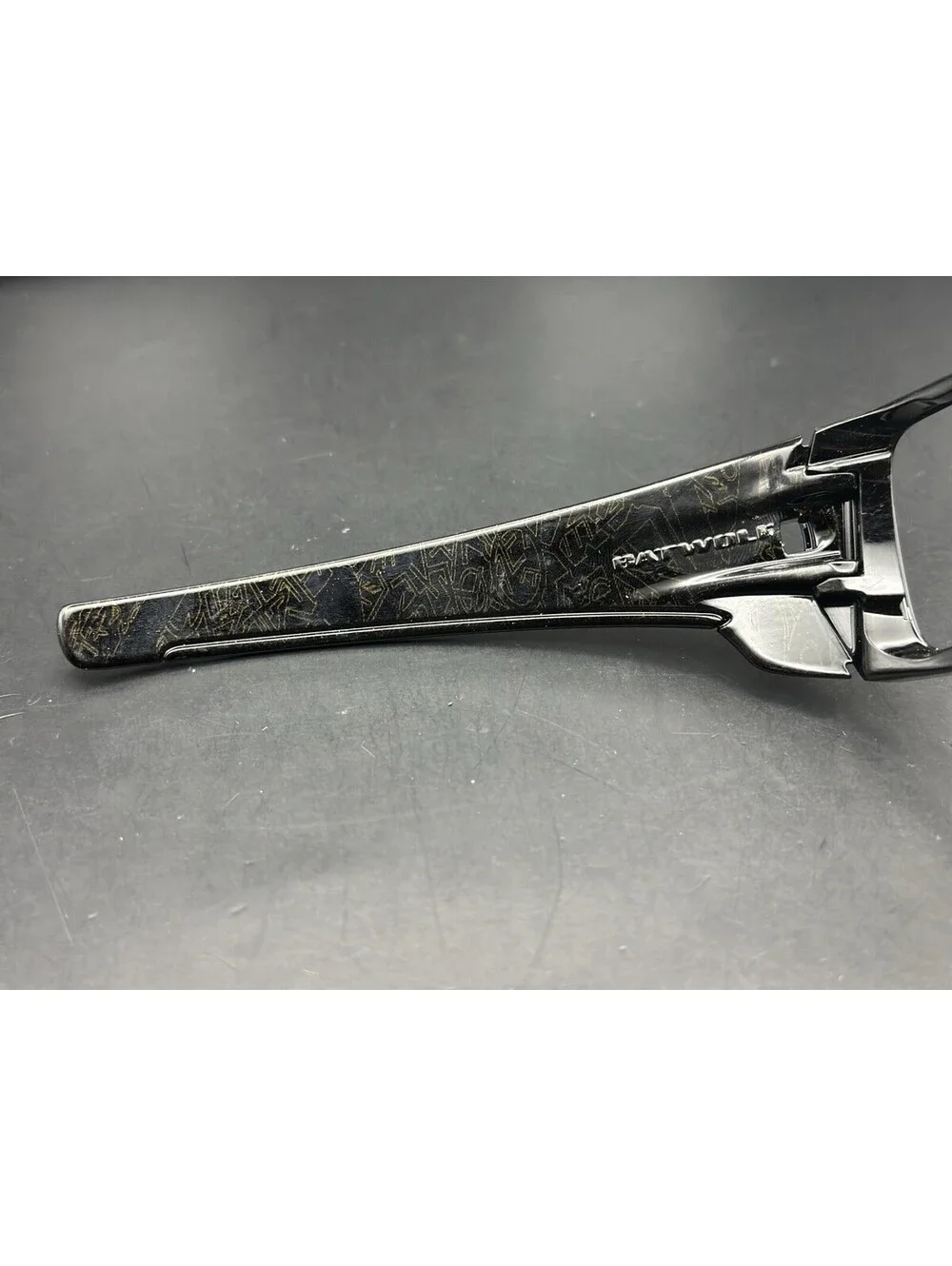 Oakley Batwolf Polished Black/ Black Gold Text Frame
